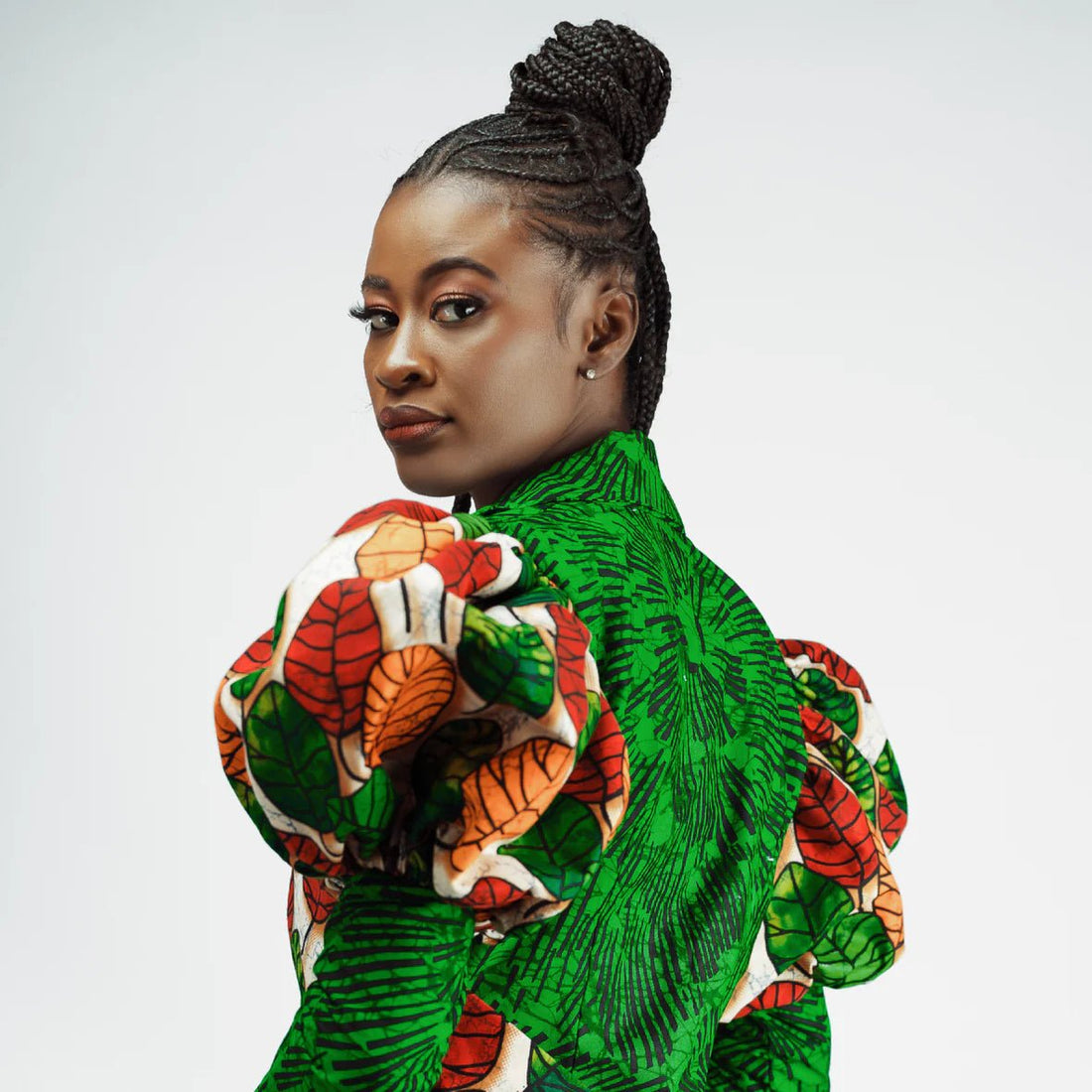 Nana Jukwa wears Eledzine for GQ South Africa Feature - ELEDZINE